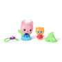 Spin Master - Pack de 2 figurines Gabby's Dollhouse, Fée Reine des Chats et Chat Gnome, environ 5 cm, pour enfants de 3 ans et plus