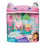 Spin Master - Pack de 2 figurines Gabby's Dollhouse, Fée Reine des Chats et Chat Gnome, environ 5 cm, pour enfants de 3 ans et plus