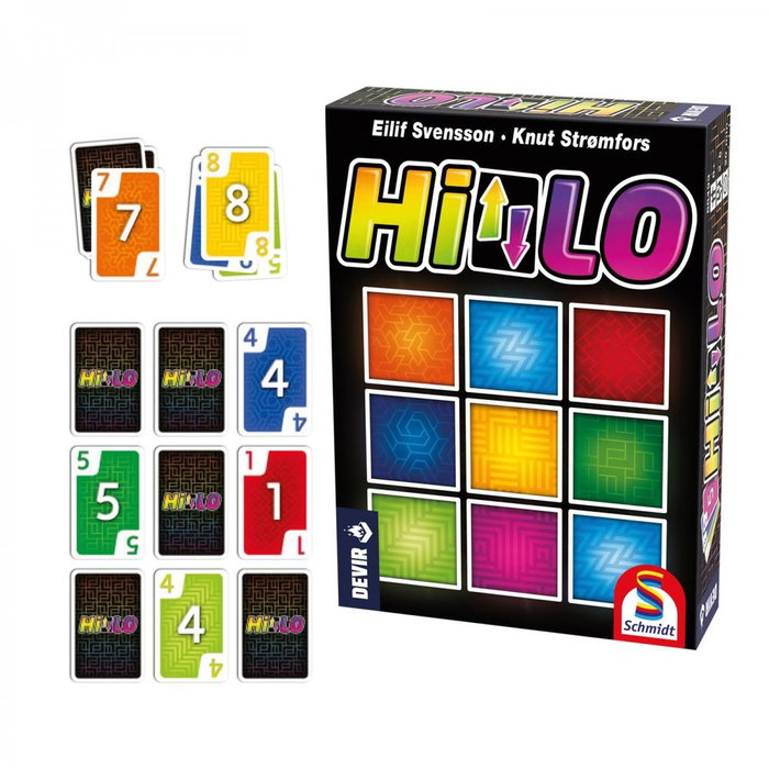 Devir Hilo Jeu de Cartes Dynamique et Stratégique pour 2 à 6 Joueurs dès 8 Ans Devir Hilo Jeu de Cartes Dynamique et Stratégique pour 2 à 6 Joueurs dès 8 Ans
