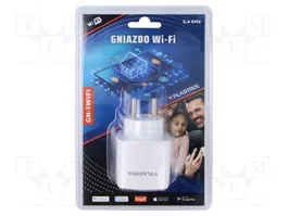 PLASTROL Adaptateur multiprise GN/WT-1 WIFI BIAŁY