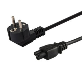 Savio Câble d'Alimentation CL-67 Noir H03VV-F 1,2 m