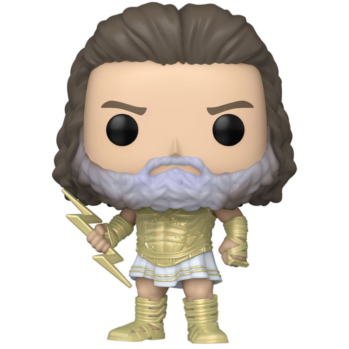 Funko POP! Marvel : Thor Love and Thunder - Zeus - Figurine Vinyl 9 cm avec fenêtre sur boîte Funko POP! Marvel : Thor Love and Thunder - Zeus - Figurine Vinyl 9 cm avec fenêtre sur boîte