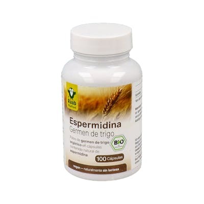 RAAB VITALFOOD Espermidine Germe de Blé 600 mg 100 Gélules Bio Vegan Complément Alimentaire RAAB VITALFOOD Espermidine Germe de Blé 600 mg 100 Gélules Bio Vegan Complément Alimentaire