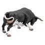 Deqube Toro Bravo Calcetero Embistiendo - Réplique taureau de combat, figurine collection peinte à la main avec détails
