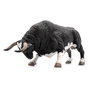 Deqube Toro Bravo Calcetero Embistiendo - Réplique taureau de combat, figurine collection peinte à la main avec détails