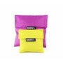 Roll Eat snack'n'go Porte-snacks réutilisables, Lila / Jaune, 2 unités