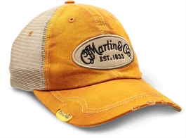 MARTIN Casquette CF Martin Ball Orange avec Logo
