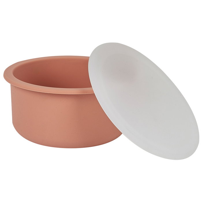 Tom et Zoe Bol en silicone avec couvercle de 12,5 cm