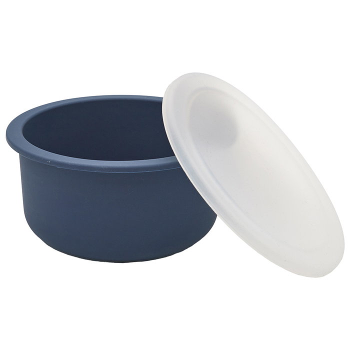 Tom et Zoe Bol en silicone avec couvercle de 12,5 cm