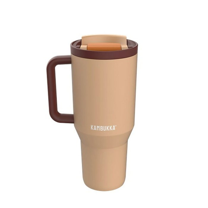 Tasse Thermos avec Couvercle Kambukka 11-08001 Orange Bronze Acier inoxydable 950 ml
