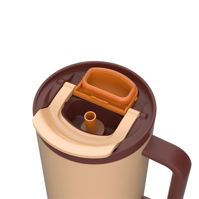 Tasse Thermos avec Couvercle Kambukka 11-08001 Orange Bronze Acier inoxydable 950 ml