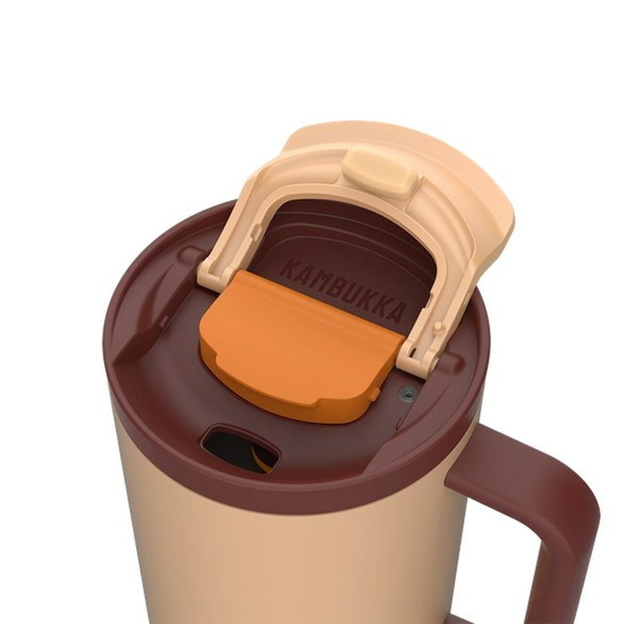 Tasse Thermos avec Couvercle Kambukka 11-08001 Orange Bronze Acier inoxydable 950 ml