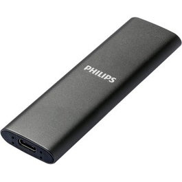 Philips FM50SS031P Disque SSD Externe 500GB USB-C/USB 3.0 Ultra Slim Gris
