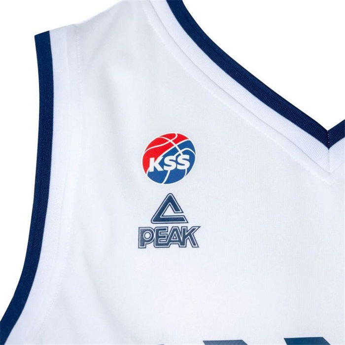t-shirt de basket Peak Srbija 22 Blanc 9-10 Ans