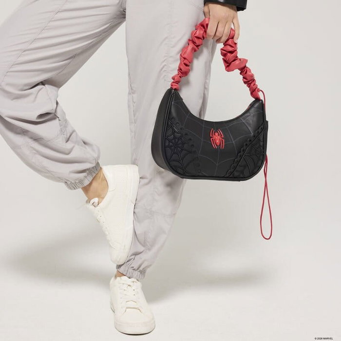 Loungefly Spider-Man sac à bandoulière Spider Web