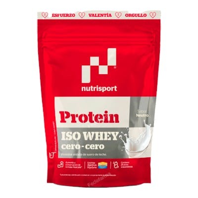 NUTRISPORT ISO WHEY CERO.CERO NEUTRO 450 g NUTRISPORT ISO WHEY CERO.CERO NEUTRO 450 g