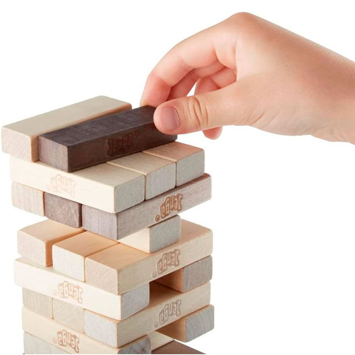 HASBRO Juego Jenga Rustic