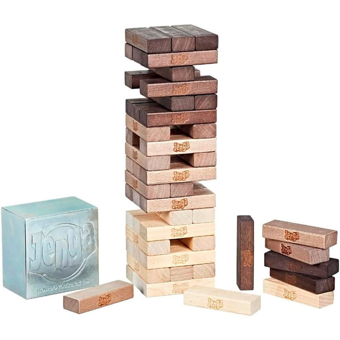 HASBRO Juego Jenga Rustic