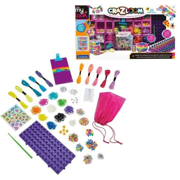 Lexibook Pâte à modeler en argile Rose