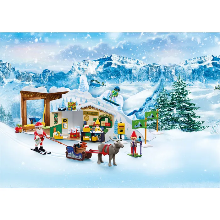 Playmobil 72226 Calendrier de l'Avent Lutin de Noël, 90 pièces