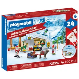 Playmobil 72226 Calendrier de l'Avent Lutin de Noël, 90 pièces