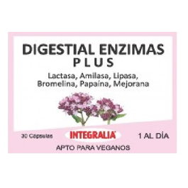INTEGRALIA Digestial Enzimas Plus 30 Capsules