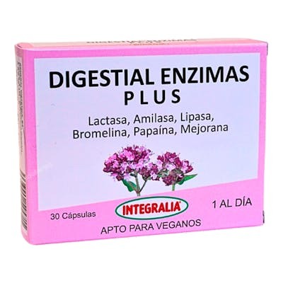 INTEGRALIA Digestial Enzimas Plus 30 Capsules INTEGRALIA Digestial Enzimas Plus 30 Capsules