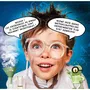 Lisciani - Crazy Science - Jeu Scientifique Dingo le Scientifique - 7 Kits Expérimentaux pour Enfants (Cristaux, Slime, Volcan) - À Partir de 8 Ans