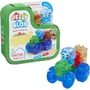 Goliath Jelly Blox - Coffret tracteur de construction avec briques souples et flexibles - Jeu de ferme pour enfants dès 2 ans