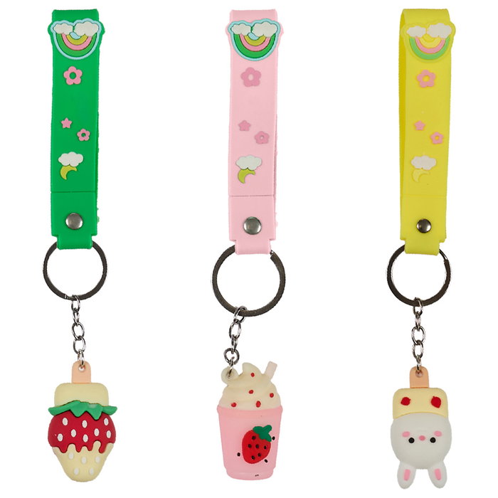 The Concept Factory Lot de 48 Porte-clés Kawaii Assortis The Concept Factory Lot de 48 Porte-clés Kawaii Assortis