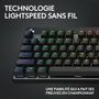 Logitech G Pro X TKL Lightspeed - Clavier Gamer Sans Fil - AZERTY - Noir