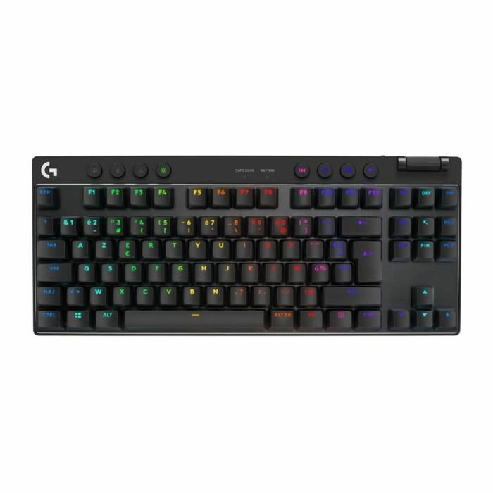 Logitech G Pro X TKL Lightspeed - Clavier Gamer Sans Fil - AZERTY - Noir