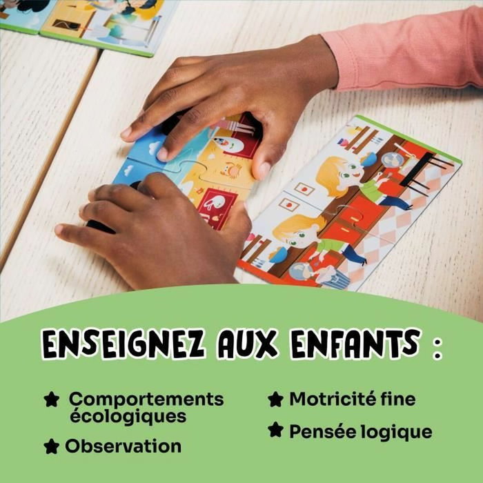 Adventerra Ecologic Puzzle Respect the Earth - Mini-puzzles éducatifs Adventerra Ecologic Puzzle Respect the Earth - Mini-puzzles éducatifs