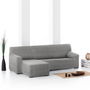 Housse pour chaise longue accoudoir long gauche Eysa ROC Gris clair