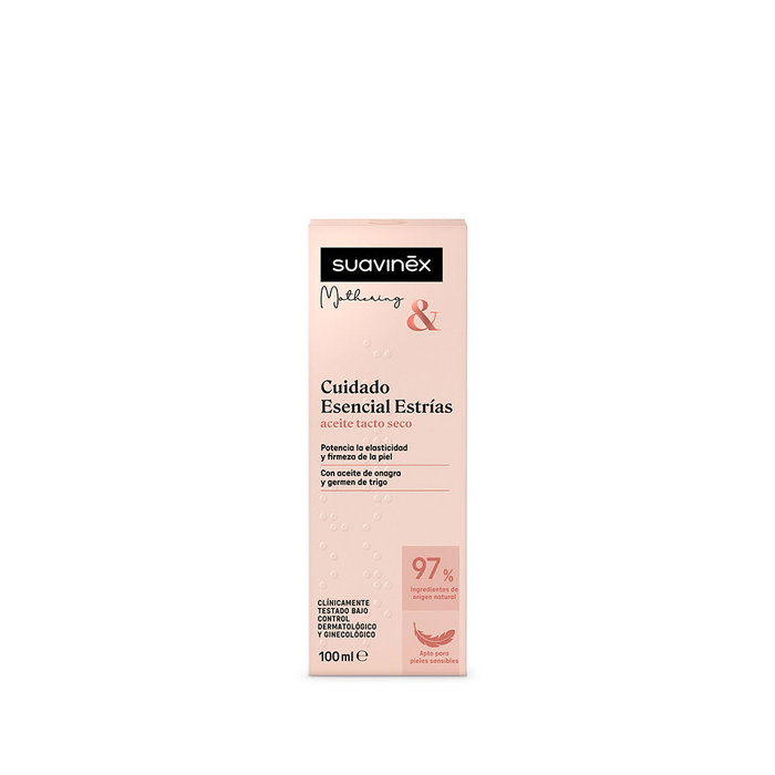 Suavinex Huile Toucher Sec Soin Essentiel Vergetures Femme 100 ml