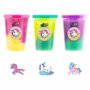 Canal Toys So Slime Pack de 3 pots de slime métallique avec figurines licornes