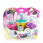 Canal Toys So Slime Pack de 3 pots de slime métallique avec figurines licornes