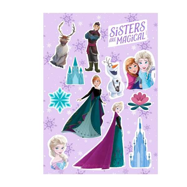 Safta Set de stickers Frozen 10,5x14,8cm