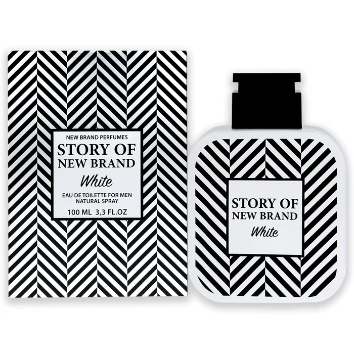 New Brand Story Of New Brand White Eau de Toilette 100 ml New Brand Story Of New Brand White Eau de Toilette 100 ml