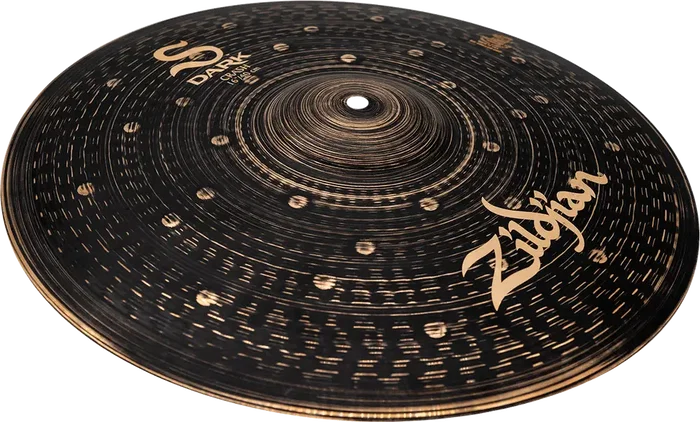 Zildjian Crash 16" S Dark – Cymbale pour batterie, finition sombre et martelée aléatoirement Zildjian Crash 16" S Dark – Cymbale pour batterie, finition sombre et martelée aléatoirement