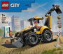 LEGO City Le tractopelle jaune 60480