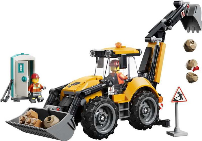 LEGO City Le tractopelle jaune 60480 LEGO City Le tractopelle jaune 60480