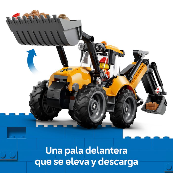 LEGO City Le tractopelle jaune 60480 LEGO City Le tractopelle jaune 60480