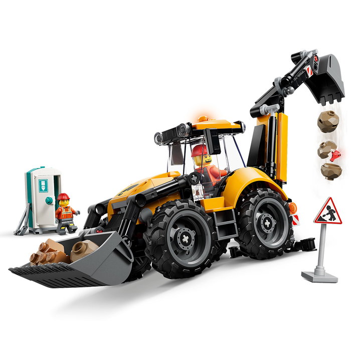 LEGO City Le tractopelle jaune 60480 LEGO City Le tractopelle jaune 60480