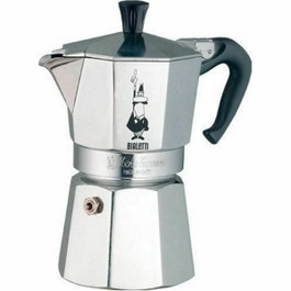 Bialetti Moka Express Cafetière Italienne Aluminium Argenté 4 Tasses