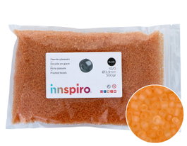 Innspiro Rocaille de verre ronde glacée dorée 2,3 mm 500g