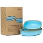 Sureflap SUREFEED Bol simple - Lot de 2 (bleu)