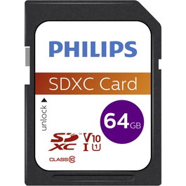 Philips Carte SDXC 64 Go Classe 10 UHS-I U1