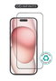 eSTUFF Protection d'écran verre trempé 9H Titan Shield Infinite complète pour iPhone 16 Pro - Pack Bulk de 50 pièces avec kits de nettoyage - Recyclé