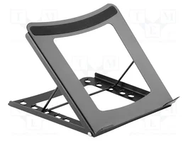 DIGITUS Support pour ordinateur portable noir, 255x255x35mm
